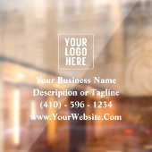 カスタムロゴ カービジネス 広告 マーケティング ウィンドウサイン (シート2)