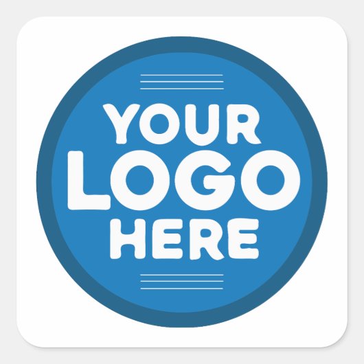 カスタムロゴ スクエアシール (正面)