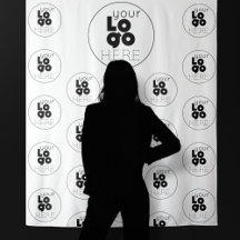 カスタムロゴ ステップアンドリピート フォトブース 背景