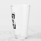 カスタムロゴ タンブラーグラス (左)