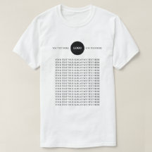 カスタムロゴ テキスト Tシャツ