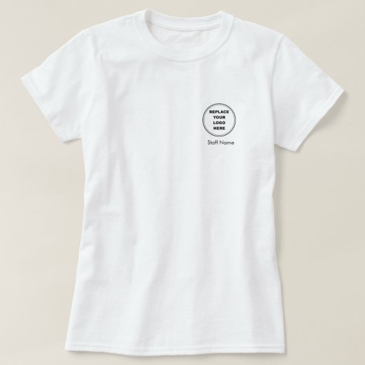 カスタムロゴ |デザインTシャツの追加 Tシャツ (デザイン正面)
