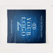 カスタムロゴ トレードショー イベント 背景 タペストリー (正面(横))