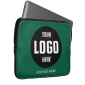 カスタムロゴ ネオプレン ラップトップ スリーブ – 13インチ (正面右)