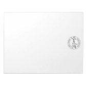 カスタムロゴ ノートパッド (正面)