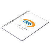 カスタムロゴ ノートブック (左側)