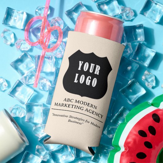 カスタムロゴ・ビジネスのプロモーション スリム缶クーラー (インサイチュ 夏)