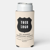 カスタムロゴ・ビジネスのプロモーション スリム缶クーラー (Seltzer裏面)