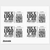 カスタムロゴ、ビジネスまたはブランドロゴのカスタマイズ 長方形シール (シート)