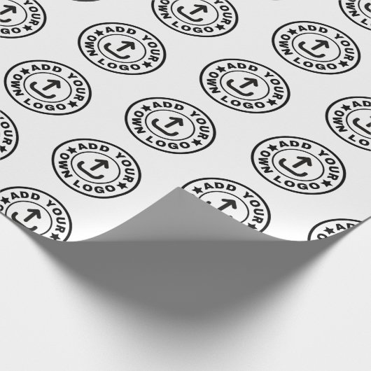 カスタムロゴ・ビジネス会社のパッケージング ラッピングペーパー (角)