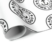 カスタムロゴ・ビジネス会社のパッケージング ラッピングペーパー (ロールコーナー)