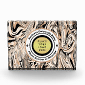 カスタムロゴ・ビジネス・プロモーション・ブランド フォトブロック (正面)