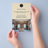 カスタムロゴ&フォトlマーケティングプロモーション チラシ (ハンドル)