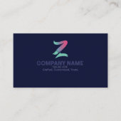 カスタムロゴ プロフェッショナル ビジネスカード 企業用 (正面)