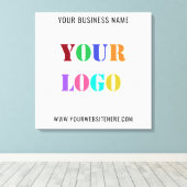 カスタムロゴ・プロモーション・ビジネス・キャンバス印刷 キャンバスプリント (インサイチュ (ウッドフロア))