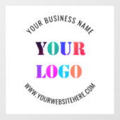 カスタムロゴ プロモーション ビジネス パーソナライズされた あなただけの ウィンドウサイン (シート)