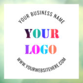 カスタムロゴ プロモーション ビジネス パーソナライズされた あなただけの ウィンドウサイン (シート3)