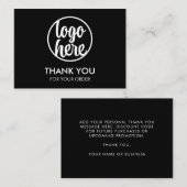 カスタムロゴ・ミニマリスト 名刺 (正面/裏面)