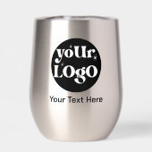 カスタムロゴ、ミニマルなロゴ、文字事業 (背面)