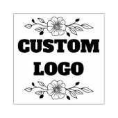 カスタムロゴ ラバースタンプ (インプリント)