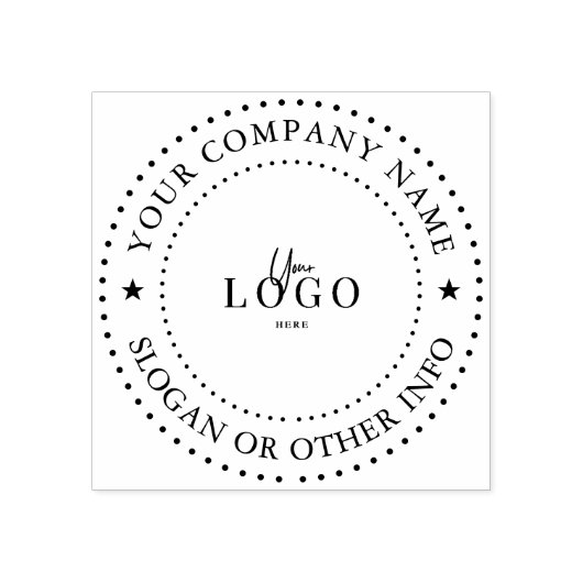 カスタムロゴ ラバースタンプ (インプリント)