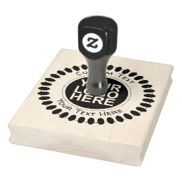 カスタムロゴ ラバースタンプ