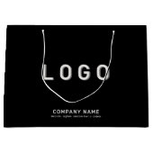 カスタムロゴ ラージペーパーバッグ (正面)