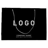 カスタムロゴ ラージペーパーバッグ (裏面)