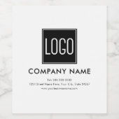 カスタムロゴ ワインラベル (シングルラベル)