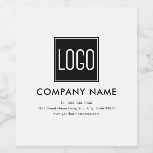 カスタムロゴ ワインラベル (シングルラベル)