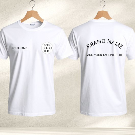 カスタムロゴ 会社 法人 小規模事業者 Tシャツ