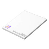 (カスタムロゴ)促進会パーソナライズされた社 ノートパッド (回転)