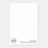 (カスタムロゴ)促進会パーソナライズされた社 ポストイット (正面)