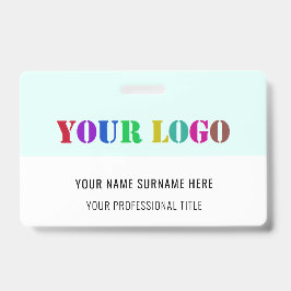 カスタムロゴ、名前、タイトルパーソナライズされたモダン- バッジ