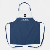 カスタムロゴ、名前、会社のプロフェッショナル エプロン (正面)
