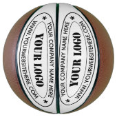 カスタムロゴ・文字会社バスケットボール バスケットボール (縦)