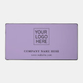 カスタムロゴ | 文字会社 デスクマット (正面)