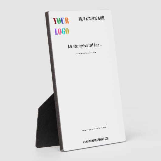 カスタムロゴ・文字業務パーソナライズされた フォトプラーク (側面)