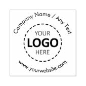 カスタムロゴ/文字 ラバースタンプ (インプリント)