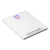 カスタムロゴ 最小注文数なし | オーダーメイド オフィス用品 ノートパッド (アングル)