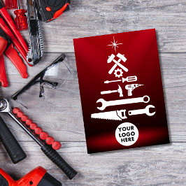 カスタムロゴ 業者向けクリスマスツリーツール  シーズンカード