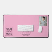 カスタムロゴ | 画像 | 文字会社 デスクマット (キーボード&マウス)