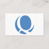 カスタムロゴ（白） 名刺 (裏面)