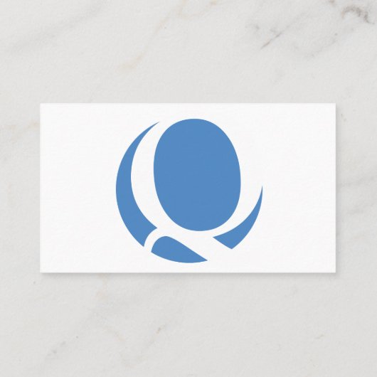 カスタムロゴ（白） 名刺 (裏面)