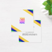 カスタムロゴ、白、四角、プロフェッショナルの正方形 (デスク)