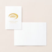 カスタムロゴ 箔カード (ディスプレー)