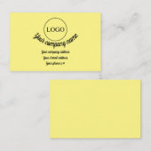 カスタムロゴ/詳細 名刺 (正面/裏面)