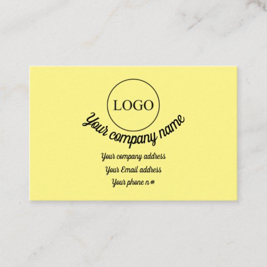 カスタムロゴ/詳細 名刺 (正面)