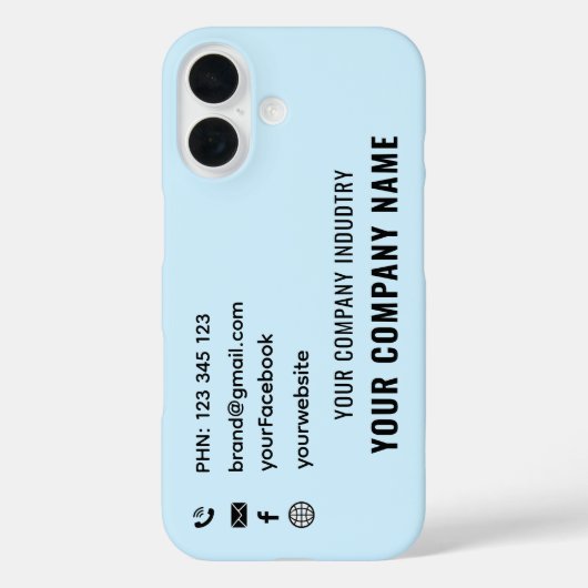 カスタムロゴ Pro ビジネス MaxX スマホケース Case-Mate iPhoneケース (裏面)