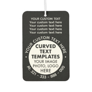 カスタムロゴBLACKカーエアフレッシュナー カーエアーフレッシュナー